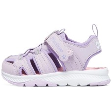 Skechers Comfy Grip Anti Slip Wear Resistant Low Top Sports Sandals Pink Purple Infant And Toddler 26