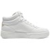 Skechers Sport Court 92 Durable Breathable Mid-Top Skateboard Shoes Women's White Белый, 37