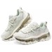 Skechers Street Durable Breathable Low-Top Chunky Sneakers Women's White Белый, 37