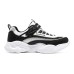 Skechers Unicorn Storm Anti-Slip Wear-Resistant Mid-Top Kids' Running Shoes Black White Teenagers 30