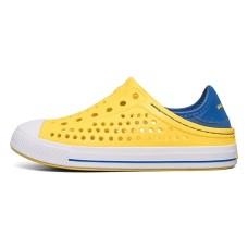 Skechers Slip Resistant, Abrasion Resistant, Breathable Children's Sandals Yellow Blue Teenagers 27.5