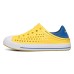 Skechers Slip Resistant, Abrasion Resistant, Breathable Children's Sandals Yellow Blue Teenagers 27.5