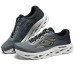 Skechers WOMEN'S GO Series Wear-Resistant Low-Top Running Shoes Men's Black Gray Black Gray, 44