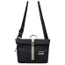 Skechers Fabric Shoulder Bag Crossbody Bag Regular Unisex Carbon Black сажа