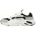 Skechers Stamina Airy Waffle Bear Wear-resistant And Lightweight Low-Top Chunky Sneakers Men's White Black 39.5