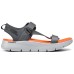 Skechers ON THE GO Beach Sandals Men's Gray Orange Charcoal Gray/Orange, 39.5