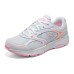 Skechers Go Run Consistent Anti-Slip Wear-Resistant Low-Top Running Shoes Women's White Pink Белый Розовый, 35