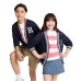 Big Boys Tommy Terry Cardigan Sweater Синий, L (14/16)
