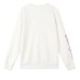 Skechers Colorful Sweatshirt Women's Marshmallow White Marshmallow white 0074, L