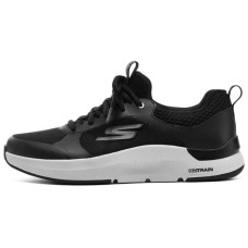Skechers Go Train Move Anti-Slip And Wear-Resistant Rebound Low-Top Casual Shoes Women's Black Gray 37