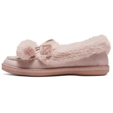 Skechers Modern Comfort Warm Slip-Resistant Short Snow Boots Women's Nude Pink Розовый, 36.5