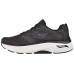 Skechers Max Cushioning Arch Fit Low Top Running Shoes Men's Black 42
