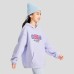 Skechers Grade School Sweatshirts Photinia Purple, 165
