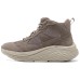 Skechers Wear-Resistant Slip-Resistant Mid-Top Casual Shoes Women's Dark Taupe Зеленый, 39.5