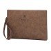 MashaLanti PU Shoulder Bag Envelope Bag Clutch Regular Men's Coffee Коричневый, Shopping Bag