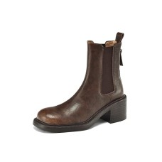 Five-nine Dan Seven Short Chelsea Boots Women's Коричневый, 34