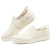 Skechers Wear-resistant And Lightweight Low-Top Casual Shoes Women's Ivory Бежевый, 39