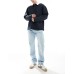 Jack & Jones Chris straight rigid jeans in mid blue wash Синий, W27 L32