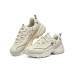 Skechers Dlites 1.0 'Beige Burgundy' Women's Natural/burgundy, 36.5