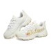 Skechers D'Lites 1.0 'White Yellow' Women's 36