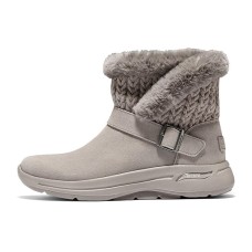 Skechers Go Walk Arch Fit Abrasion Resistant Thermal Knee High Snow Boots Women's Taupe Серо-коричневый, 36