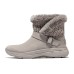 Skechers Go Walk Arch Fit Abrasion Resistant Thermal Knee High Snow Boots Women's Taupe Серо-коричневый, 36