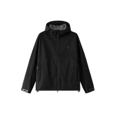 Skechers Waterproof, Windproof, Breathable, Abrasion Resistant, Thermal Windbreaker Jacket Unisex Черный, XL