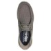 Skechers Slip Ins Durable Breathable Low-Top Casual Shoes Men's Taupe Серо-коричневый, 42