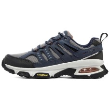 Skechers Low-Top Casual Running Shoes Men's Blue Gray 45.5