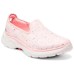 Skechers Go Walk 5 Cushioning Wear-Resistant Low-Top Casual Shoes Women's Pink Розовый, 39
