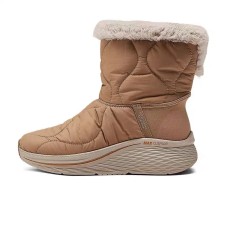 Skechers Slip Ins Warm And Wear-Resistant Crew Snow Boots Women's Brown Коричневый, 35