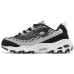 Skechers DLITES Anti-Slip Wear-Resistant Low-Top Casual Shoes Women's Black White Черно-белый, 37