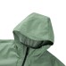 Skechers Water-Resistant Windproof Wear-Resistant Warm Water-Repellent Windbreaker Jacket Men's Brown Green Коричневый/Зеленый, XL