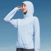 Skechers Quick Dry Sun Protection Clothing Women's Xenon Blue Xenon Blue/0356, L