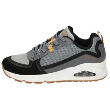 Skechers Uno Cushioning Anti-Slip And Wear-Resistant Low-Top Casual Shoes Women's Gray Серый, 36