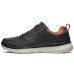 Skechers Delson 2.0 Casual Shoes Men Low-Top Black/Brown 41.5