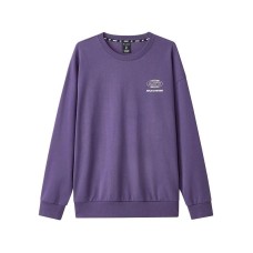 Skechers Sports Life Collection Sweatshirt Unisex Deep Leaf Purple Deep Leaf Purple-04QU, XS