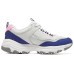Skechers I-Conik Chunky Sneakers Women's Low-Top Blue White 37