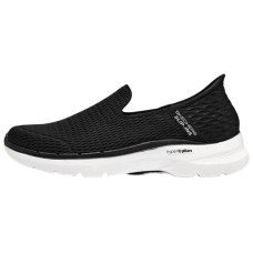 Skechers Go Walk 6 Shoes 'Black White' 44