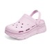 Skechers Max Cushioning Monster Bubbles Clogs Women's Pink Purple 40