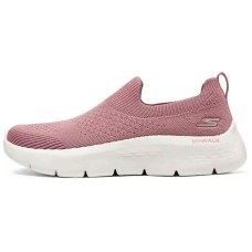 Skechers WOMEN'S GO WALK Breathable Lightweight Low-Top Casual Shoes Women's Pale Dogwood Pale Dogwood, 35