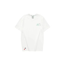 Skechers Colorful T-Shirt Unisex Marshmallow White Белый, L