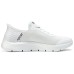 Skechers Go Walk Flex Casual Shoes Men Low-Top White Black Белый, 41