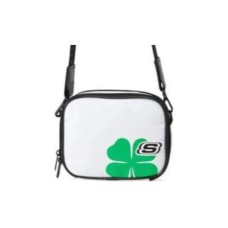 Skechers Fabric Small Square Bag, Crossbody Bag, Shoulder Bag Regular Unisex White Белый