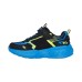 Skechers Anti Slip Wear Resistant Low Top Kids' Running Shoes Black Blue Children Aged 3 7 Years Old Black Blue, 30