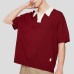 Skechers Polo Shirt Unisex Birch Red Birch Red/000Y, XL