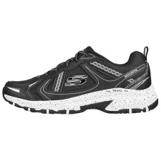 Skechers Hillcrest Vast Adventure Low-Top Running Shoes Women's Black White 36