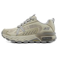 Skechers Casual Max Portect Wear-Resistant Low-Top Outdoor Shoes Men's Charcoal Gray 42
