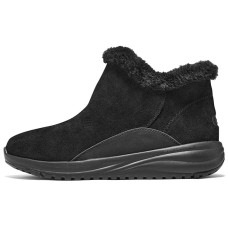 Skechers ON THE GO STELLAR Warm Anti-Slip And Wear-Resistant Short Snow Boots Women's All Black Черный, 35
