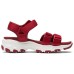 Skechers DLites Retro Panda Red Sandals Women's 40